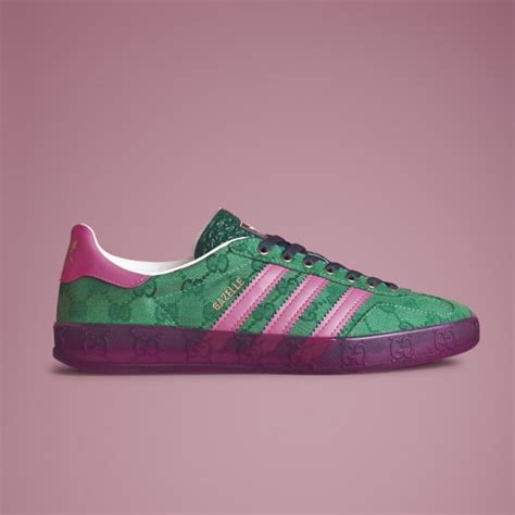 adidas gazelle gucci green|gucci adidas gazelle trainers.